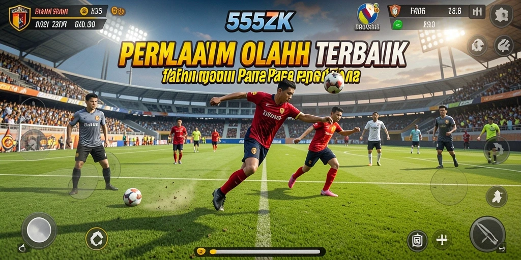 Tampilan menawan dari gameplay <strong>555ZK</strong> yang penuh aksi olahraga.
