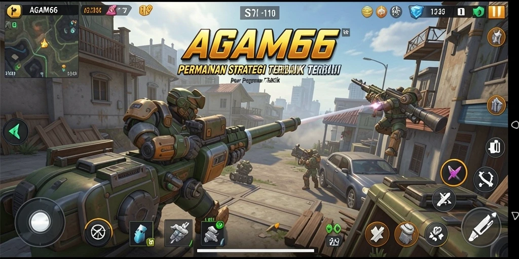 Tampilan gameplay epik AGAM66 dengan strategi yang mendebarkan.