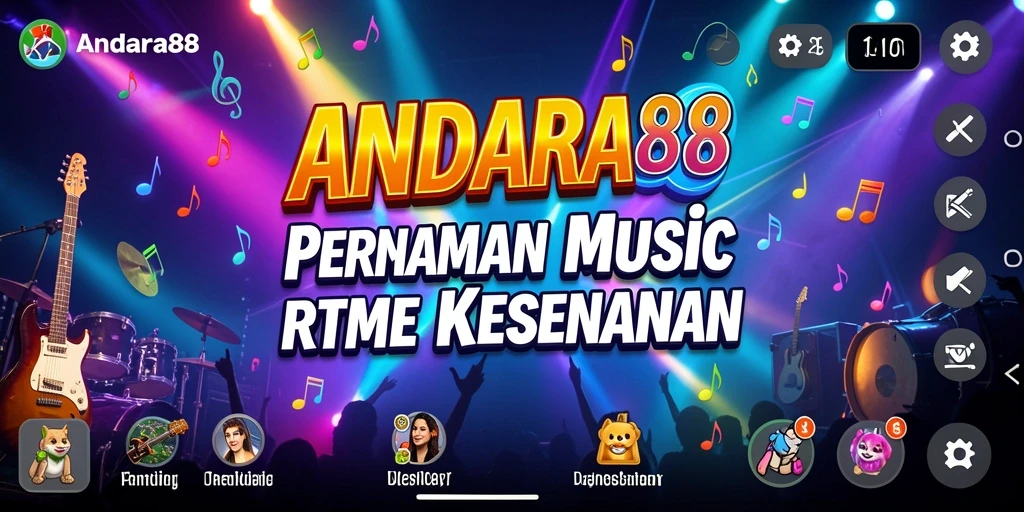Tampilan menarik dari gameplay musik ANDARA88 yang mengasyikkan.