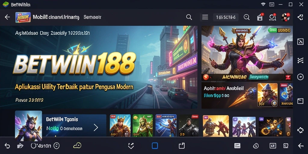 Tampilan antarmuka aplikasi BETWIN188 yang user-friendly untuk manajemen tugas.