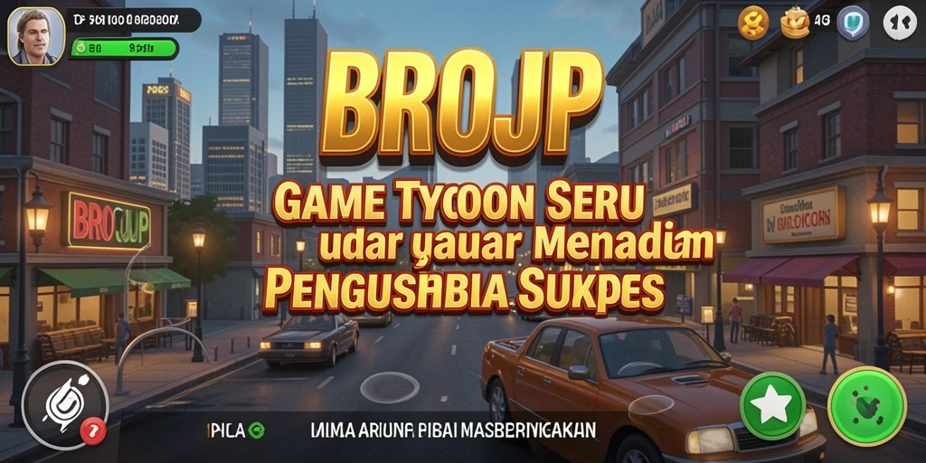 Tampilan gameplay BROJP yang menarik dan dinamis.