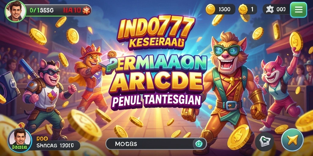 Tampilan gameplay INDO777 yang seru dan adiktif