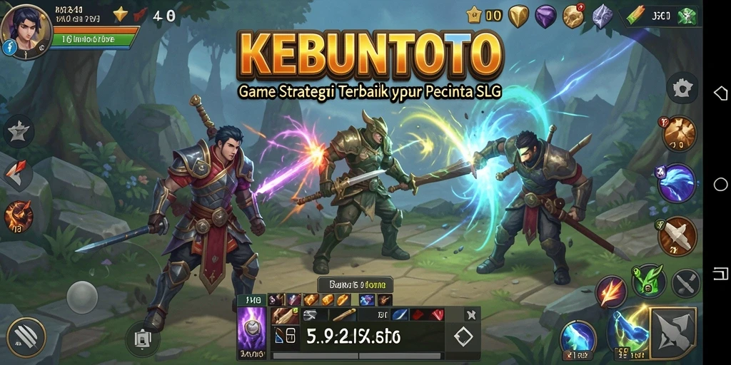 Tampilan gameplay KEBUNTOTO yang menarik dan strategis.