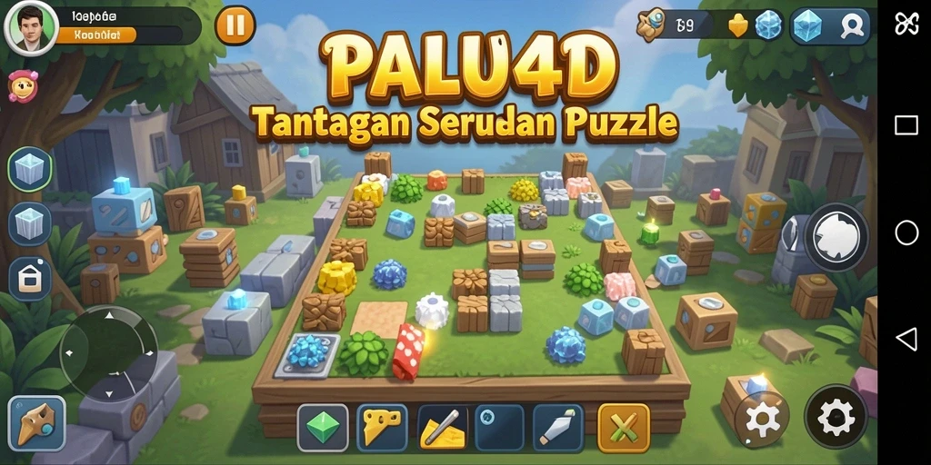 Tampilan gameplay seru dari PALU4D yang menguji kecerdasan.