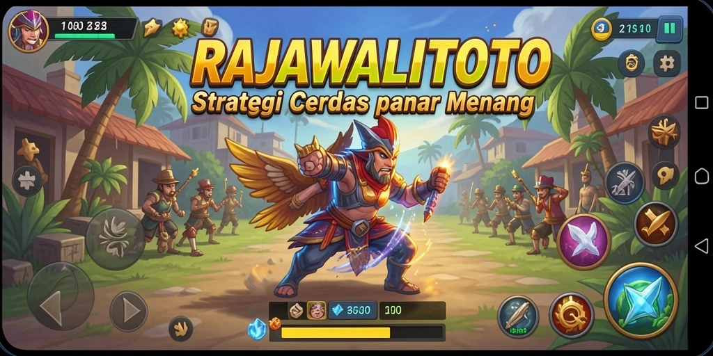 Tampilan gameplay menegangkan dalam RAJAWALITOTO dengan elemen strategi.