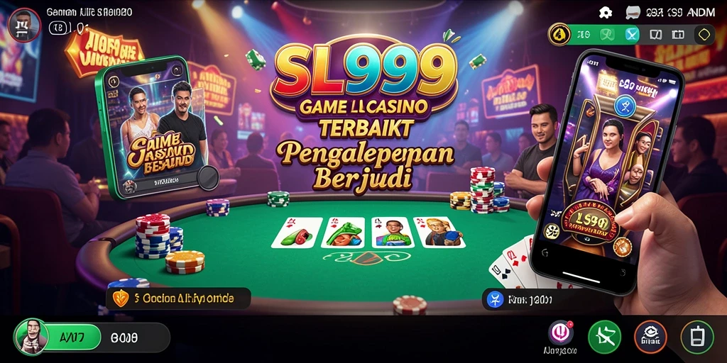 Tampilan gameplay Live Casino yang mengasyikkan di SL999.